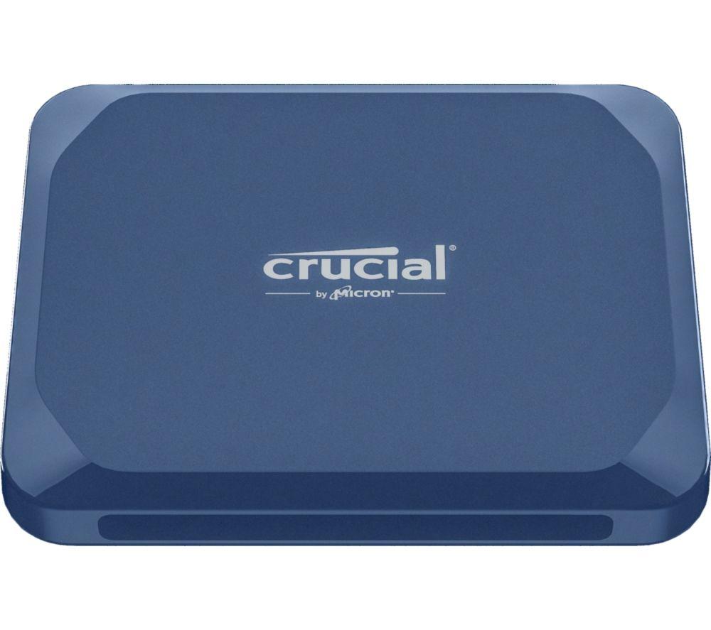 CRUCIAL X10 External SSD - 4 TB, Blue
