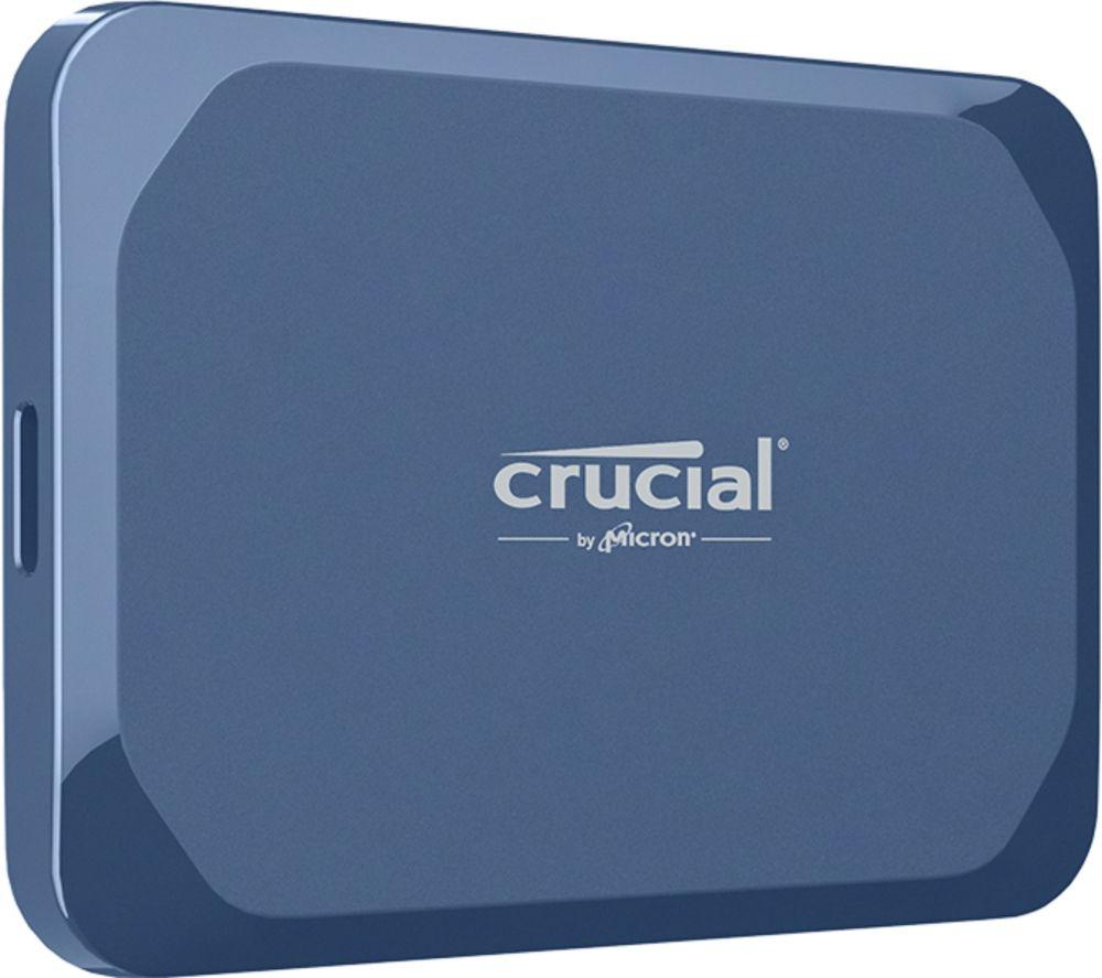 CRUCIAL X10 External SSD - 4 TB, Blue