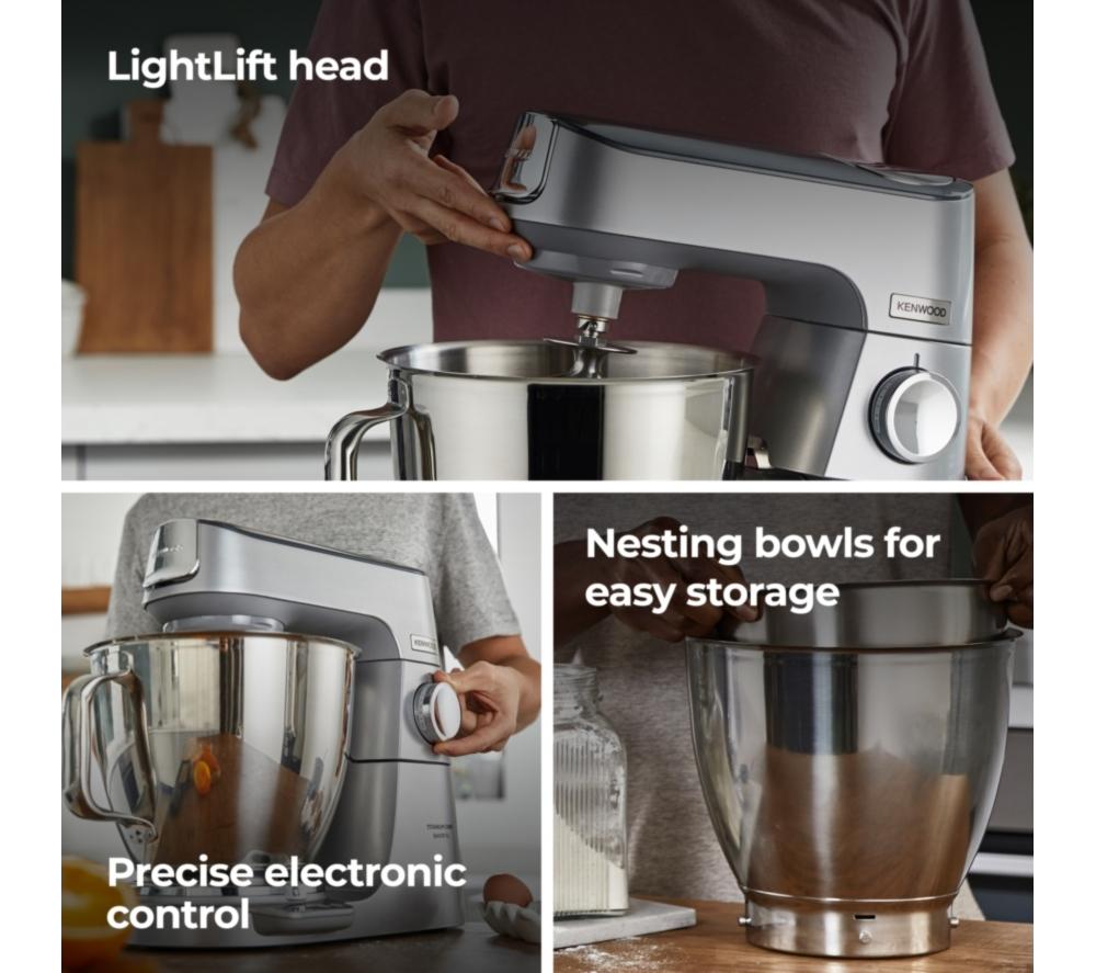 KENWOOD Titanium Chef Baker XL KVL85.004SI Stand Mixer - Silver