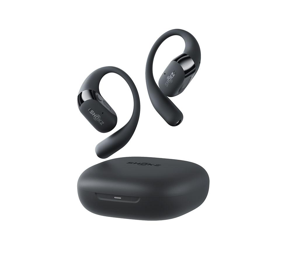 SHOKZ OpenFit 2+ Wireless Bluetooth Earbuds - Black
