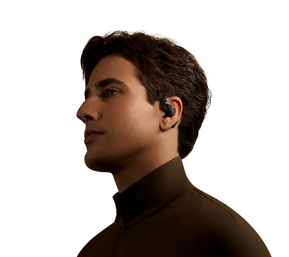 SHOKZ OpenFit 2+ Wireless Bluetooth Earbuds - Black