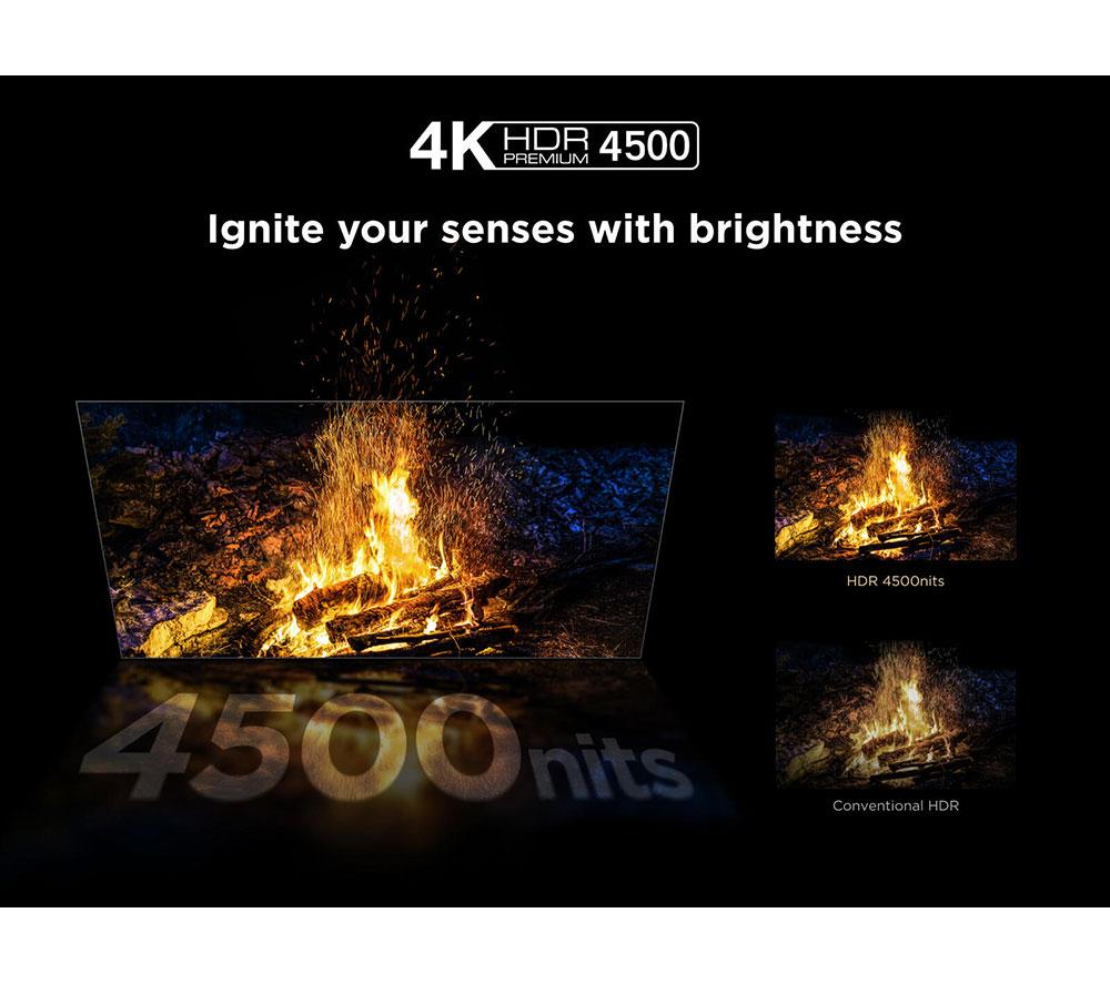 TCL C8K 65" QD-Mini LED 4K HDR Smart Google TV - 65C8K-UK