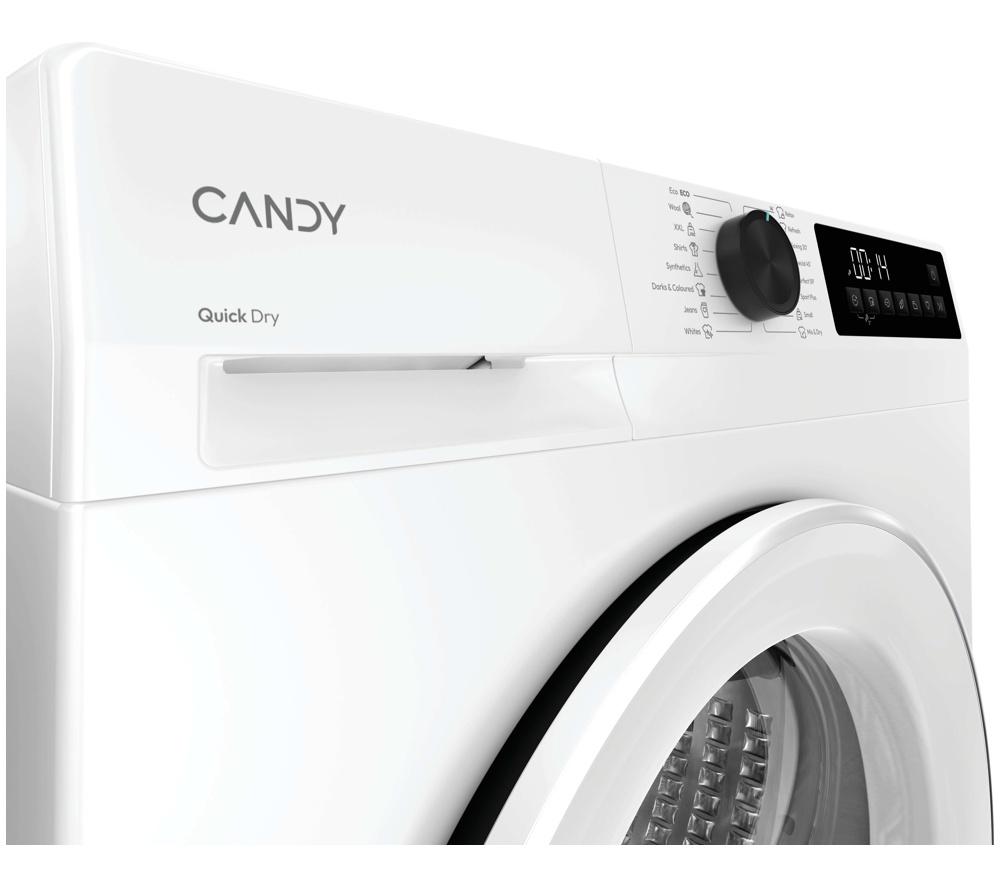 CANDY Quick Pro GD 10N1-80 10 kg Heat Pump Tumble Dryer - White