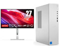 LENOVO IdeaCentre Desktop PC & L27h-4A Quad HD 27" IPS WLED Monitor Bundle