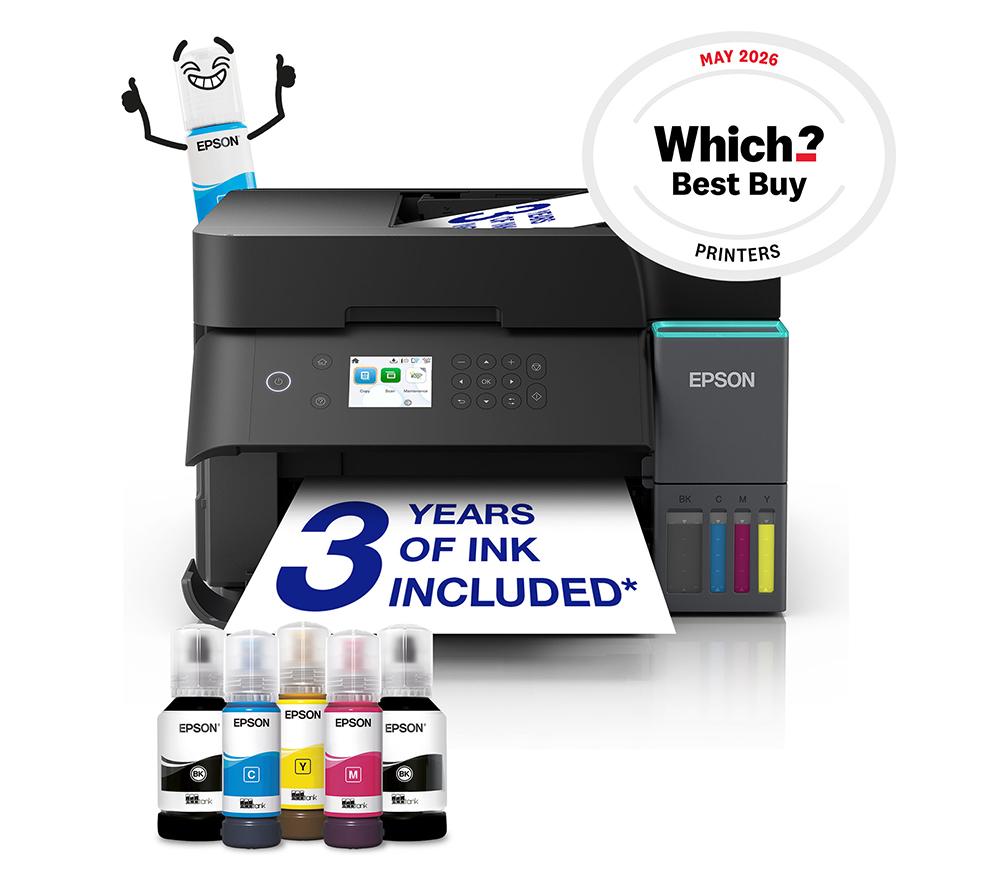EPSON EcoTank ET-3950 All-in-One Wireless Inkjet Printer