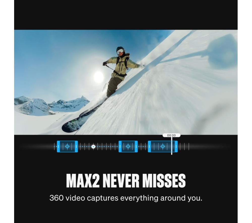 GOPRO MAX2 360 Cámara de acción True 8K