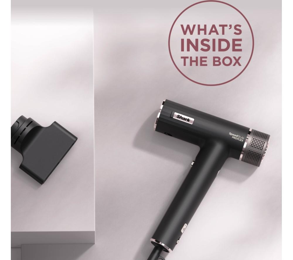 SHARK SpeedStyle Pro HD701UK Hair Dryer - Black