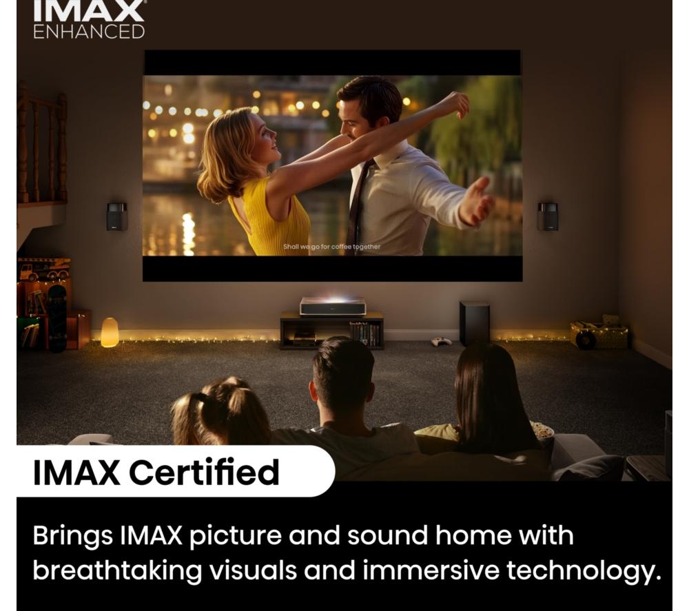 HISENSE PT1TUK Trichroma Smart 4K Ultra HD Laser TV Projector