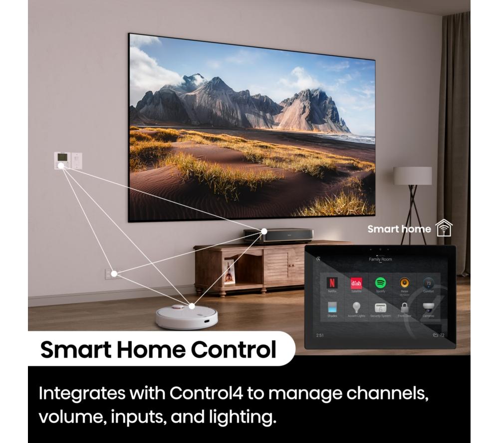 HISENSE PT1TUK Trichroma Smart 4K Ultra HD Laser TV Projector