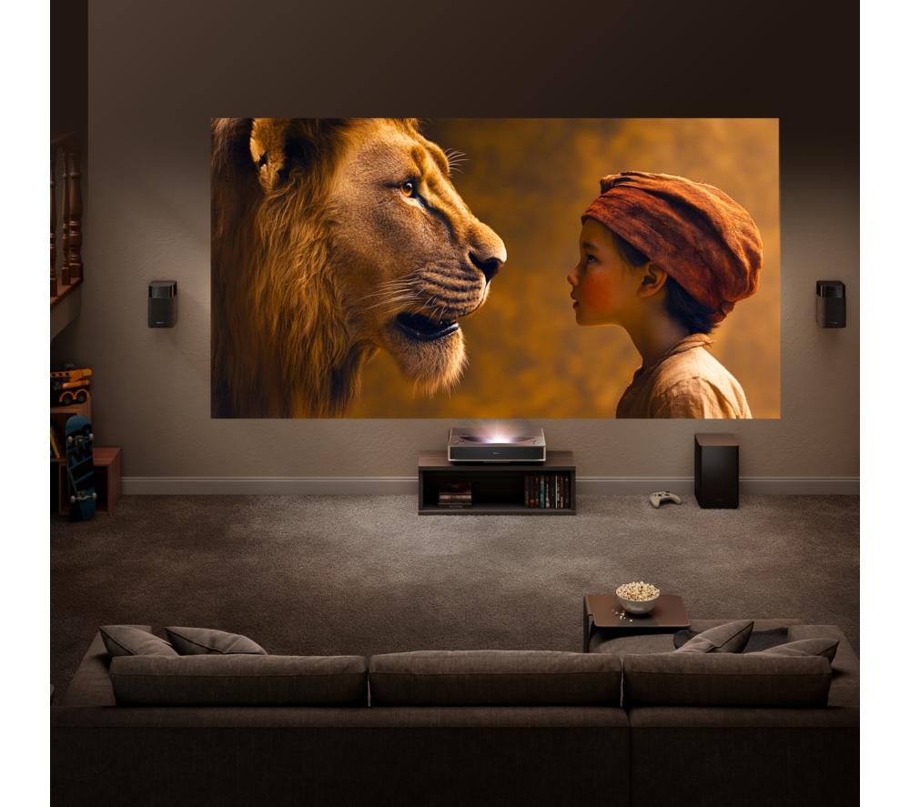 HISENSE PT1TUK Trichroma Smart 4K Ultra HD Laser TV Projector
