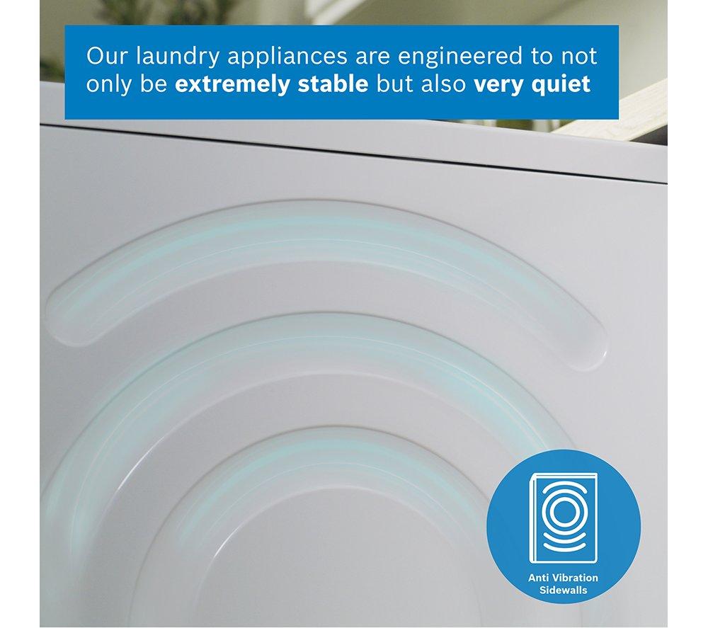 BOSCH Series 8 WRB247C9GB WiFi-enabled 9 kg Heat Pump Tumble Dryer - White