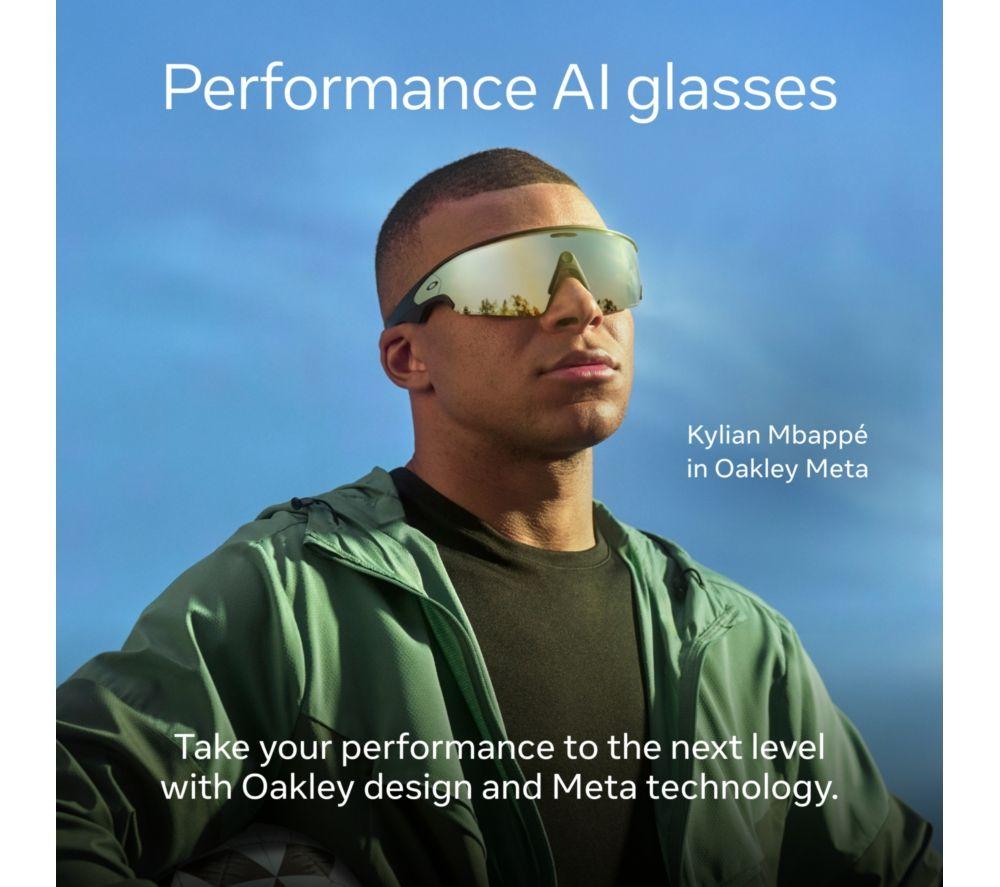 OAKLEY META Vanguard Glasses - White with Prizm Saphire Lenses