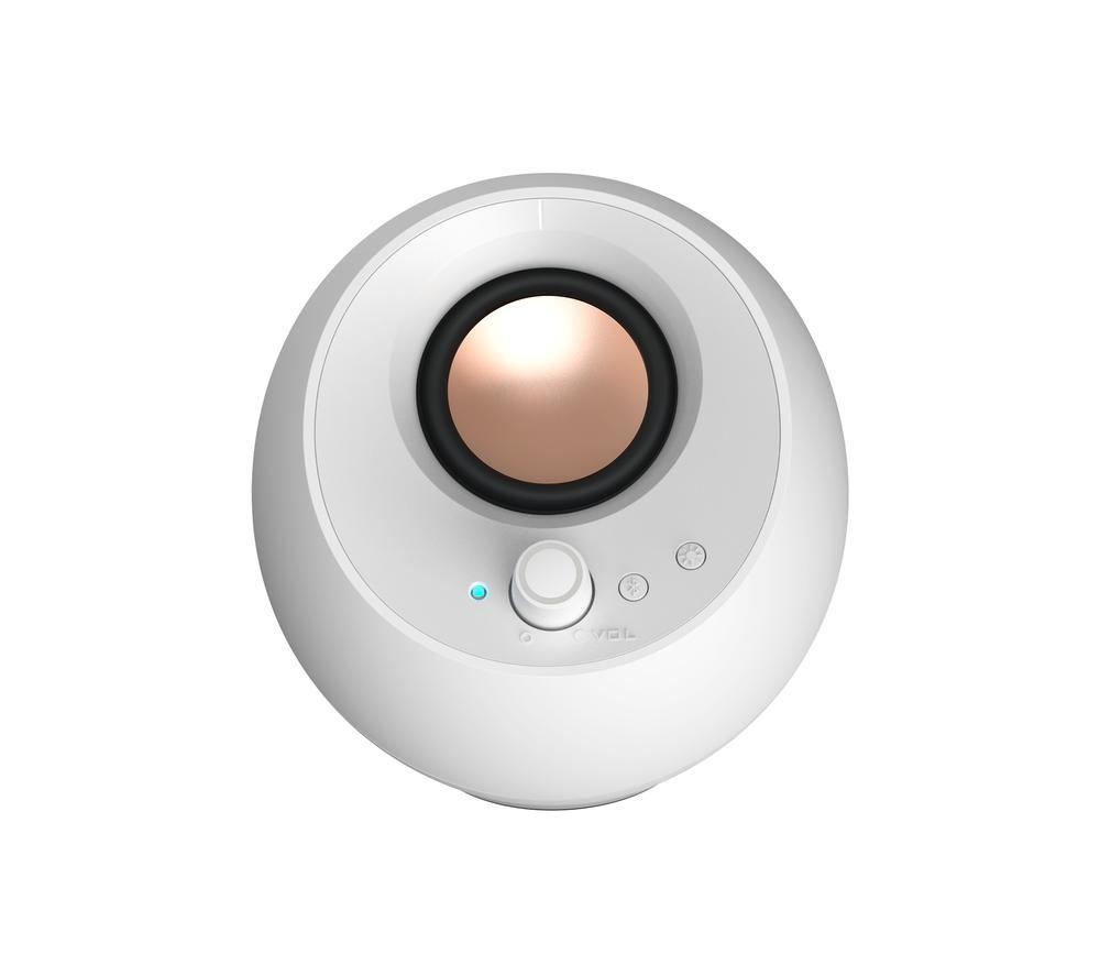 CREATIVE Pebble Pro PC Speakers - White