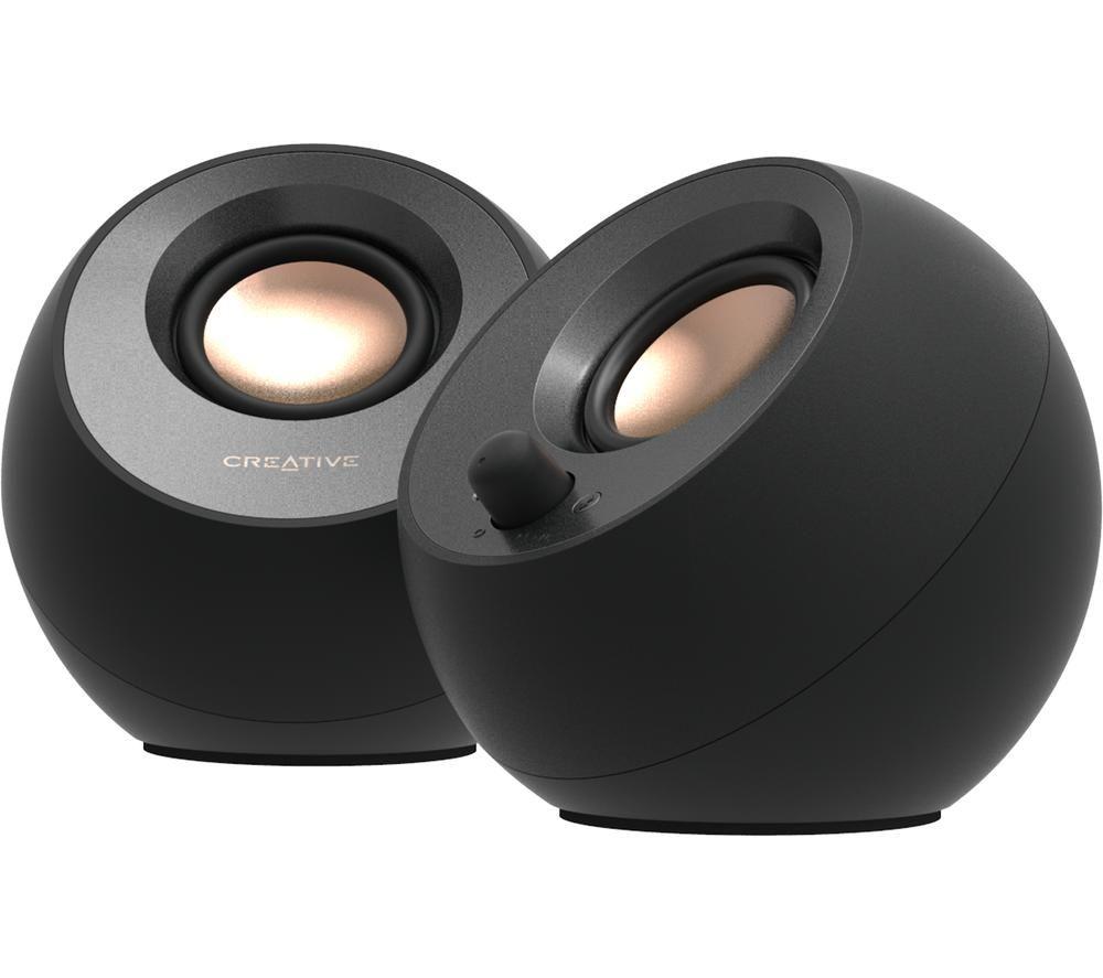 CREATIVE Pebble V3 Bluetooth PC Speakers - Black