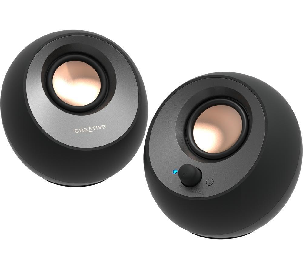 CREATIVE Pebble V3 Bluetooth PC Speakers - Black