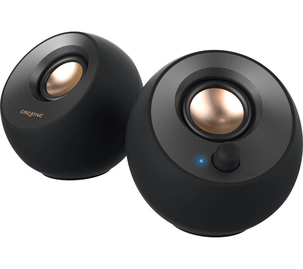 CREATIVE Pebble V2 PC Speakers - Black