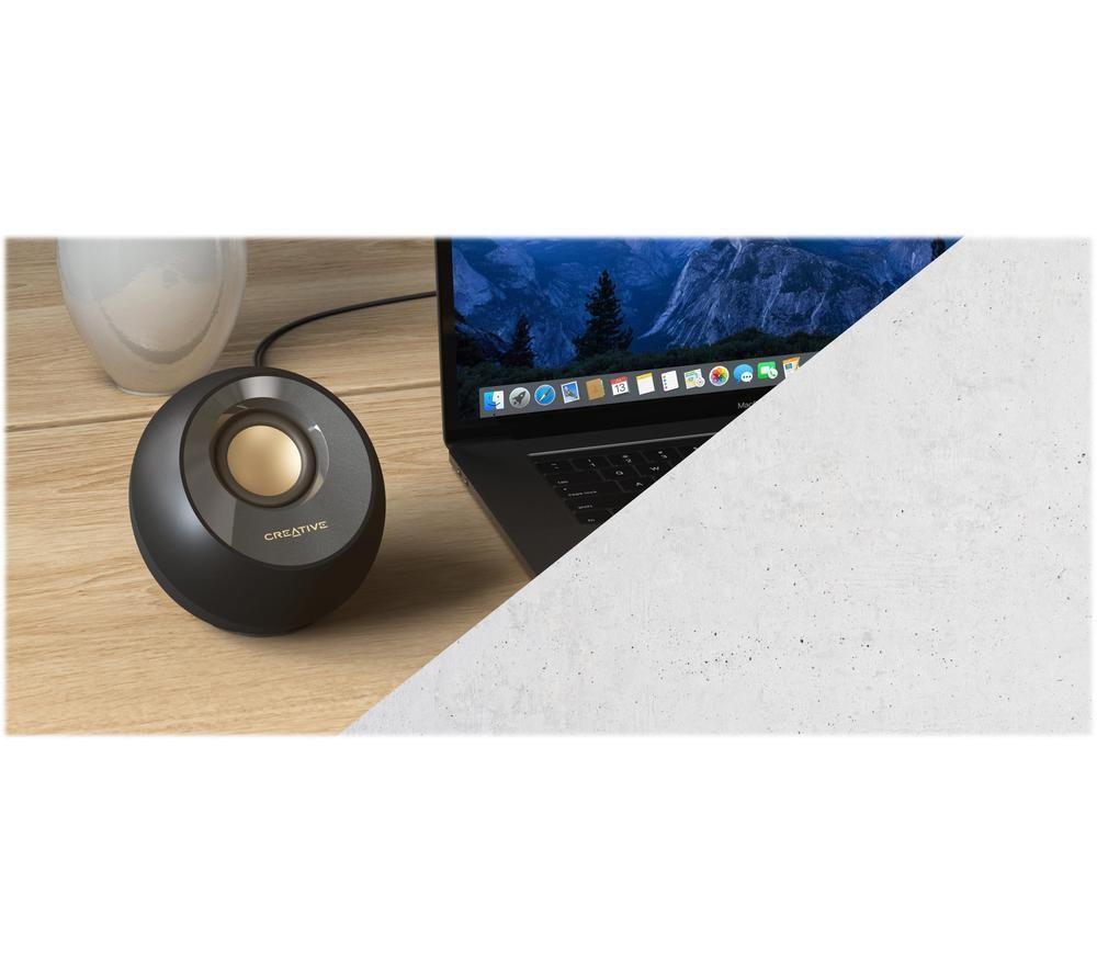 CREATIVE Pebble V2 PC Speakers - Black
