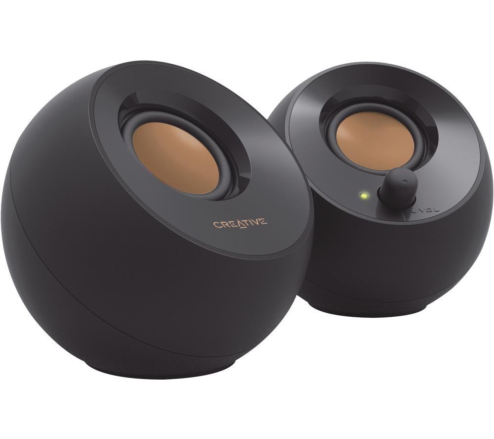 CREATIVE Pebble V2 PC Speakers - Black