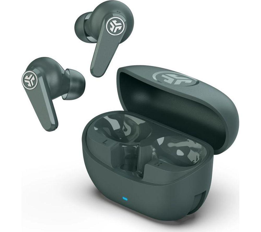 JLAB Go Pods ANC Wireless Bluetooth Noise-Cancelling Earbuds - Sage