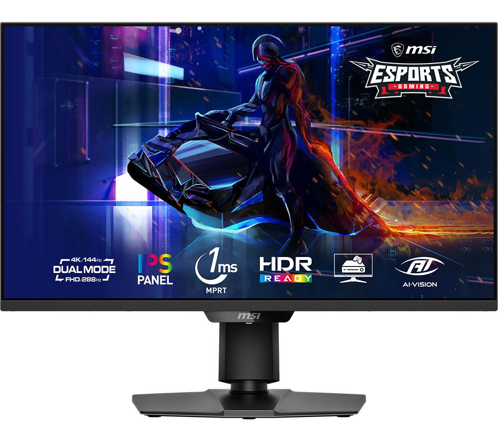 MSI MAG 275UPD E14 4K Ultra HD 27" IPS Dual-Mode Gaming Monitor - Black