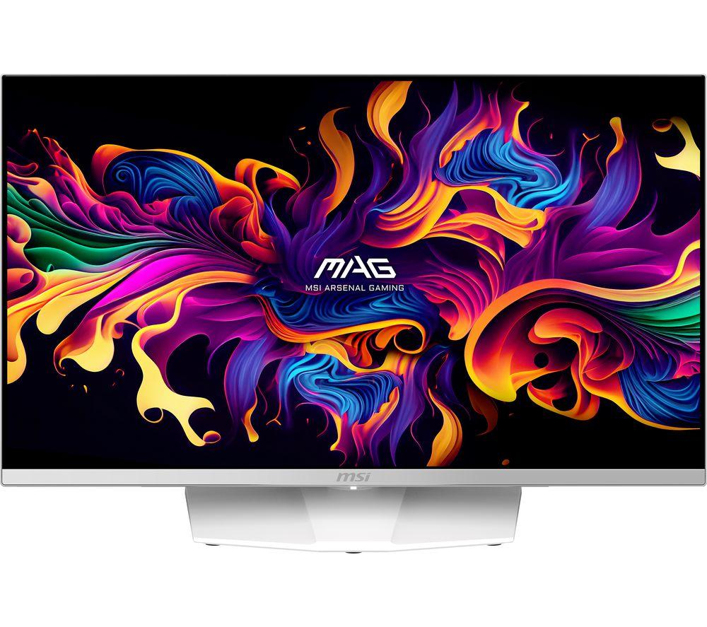MSI MAG 272QPW X28 Quad HD 26,5” QD-OLED Gaming-Monitor - Weiß