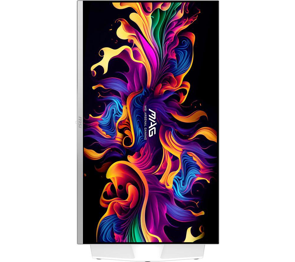 MSI MAG 272QPW X28 Quad HD 26,5” QD-OLED Gaming-Monitor - Weiß