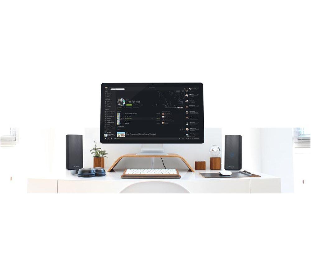 CREATIVE T100 Bluetooth PC Speakers - Black
