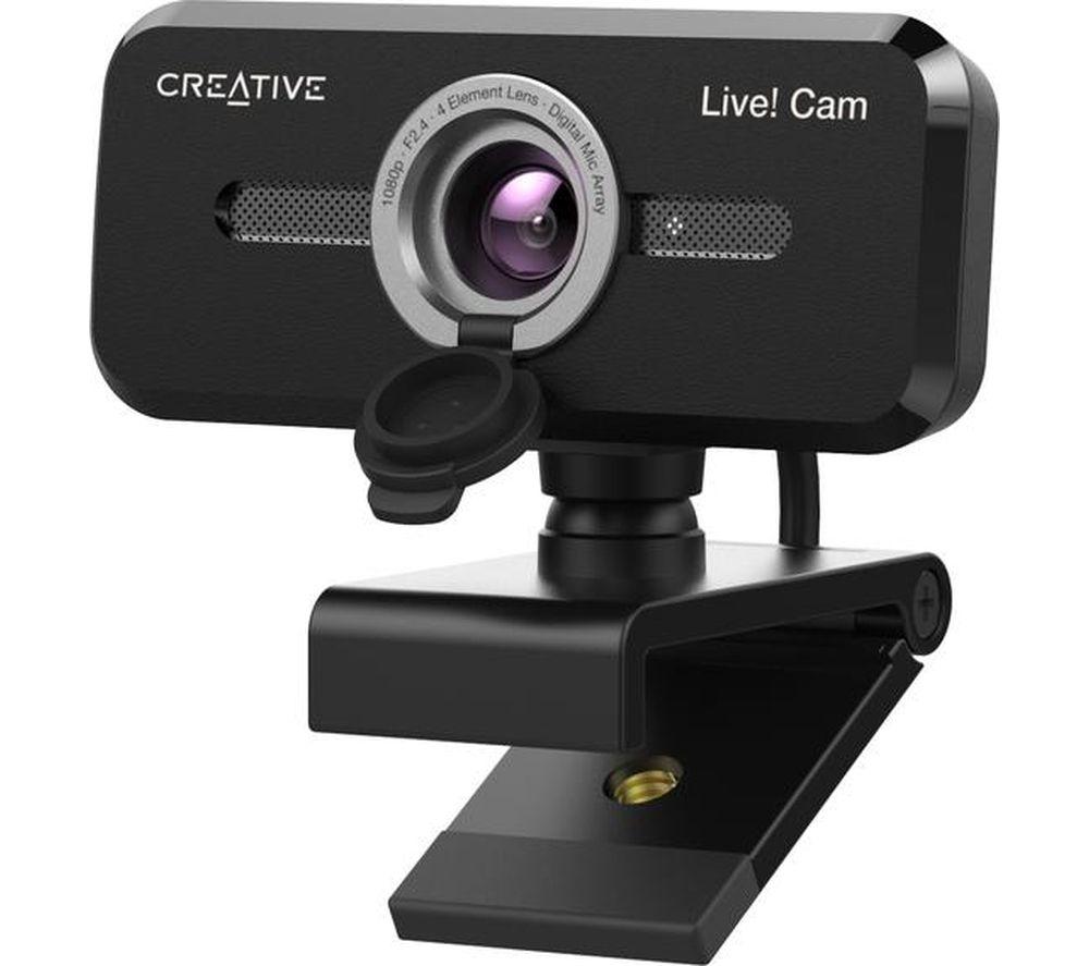 CREATIVE Live Cam Sync V2 Full HD Webcam - Black
