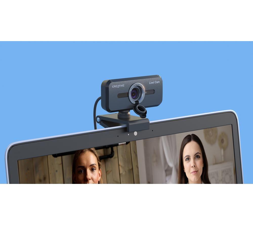 Webcam Full HD CREATIVE Live Cam Sync V2 - Negro