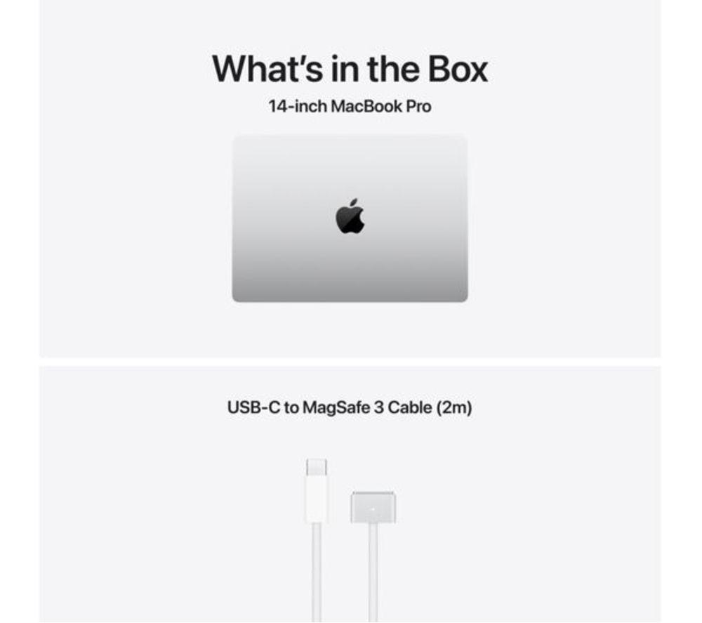 APPLE MacBook Pro 14" (2025) - M5, 512 GB SSD, Silver