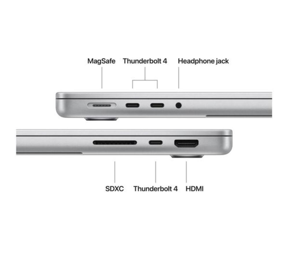 APPLE MacBook Pro 14" (2025) - M5, 512 GB SSD, Silver