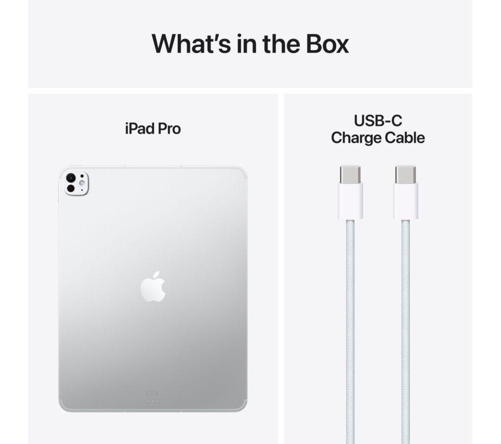 APPLE 13" iPad Pro Cellular (2025) - 512 GB, Silver
