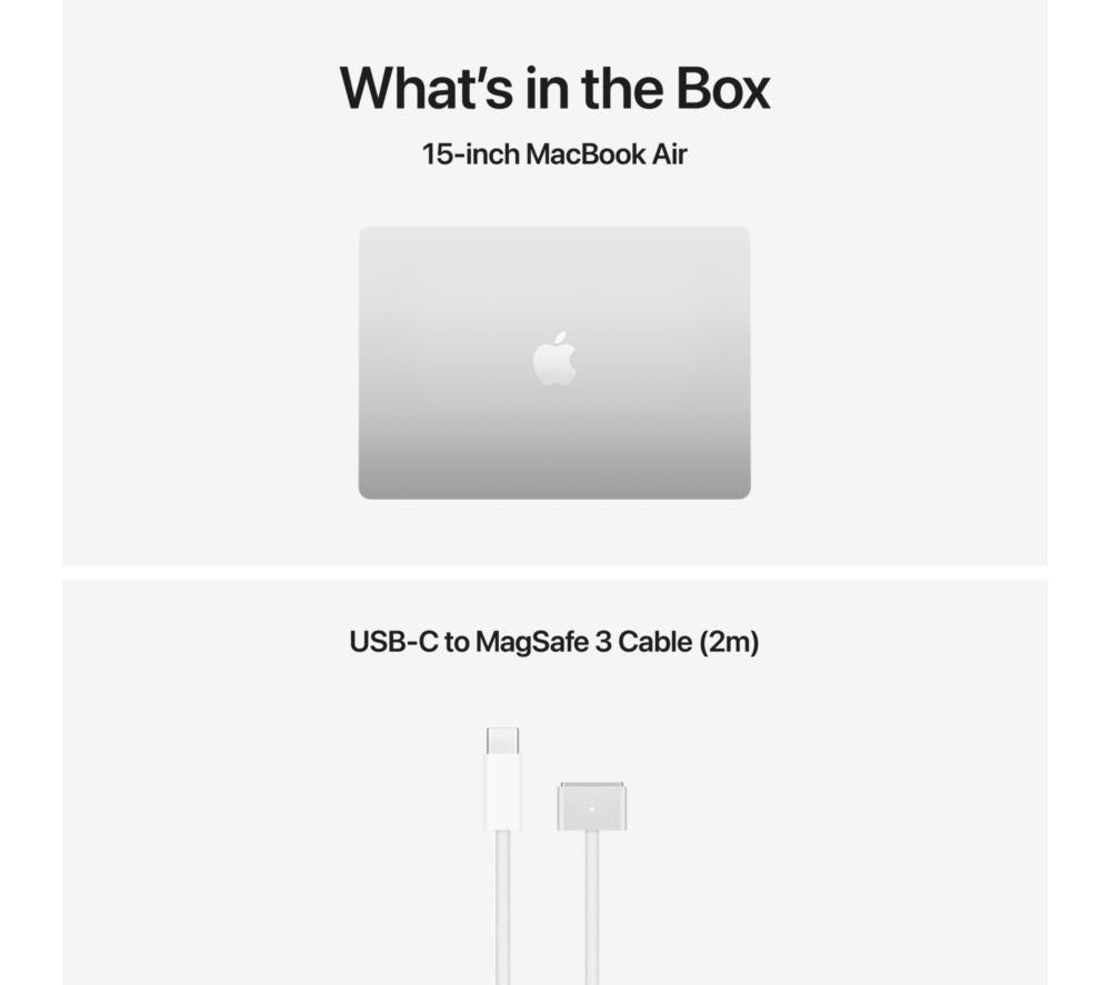 APPLE MacBook Air 15" (2026) - M5, 1 TB SSD, RAM 16 GB, Silver