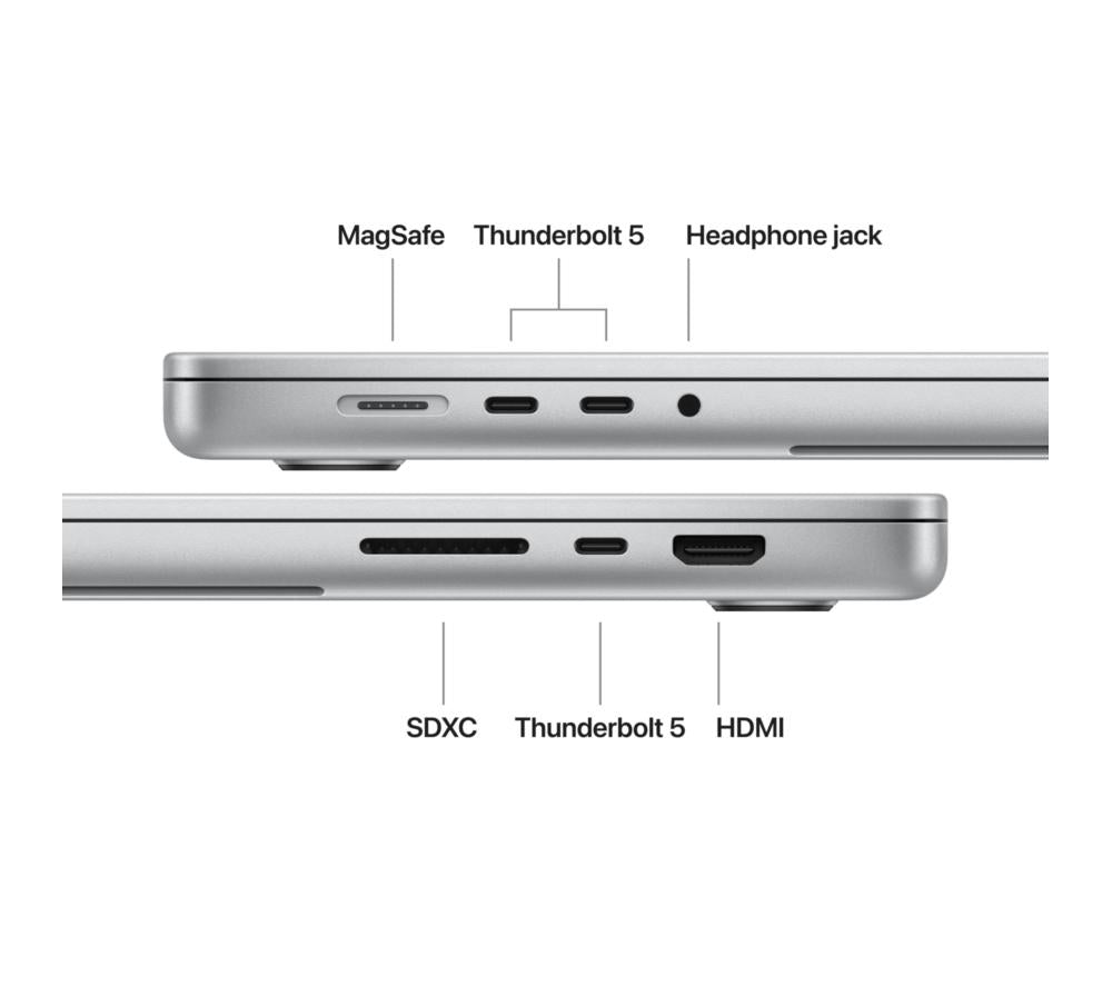 APPLE MacBook Pro 16" (2026) - M5 Pro, 1 TB SSD, RAM 48 GB, Plata