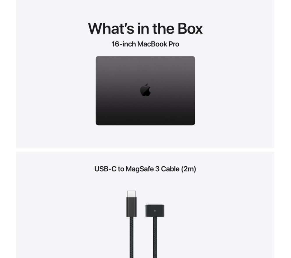 APPLE MacBook Pro 16" (2026) - M5 Max, 2 TB SSD, RAM 48 GB, Space Black