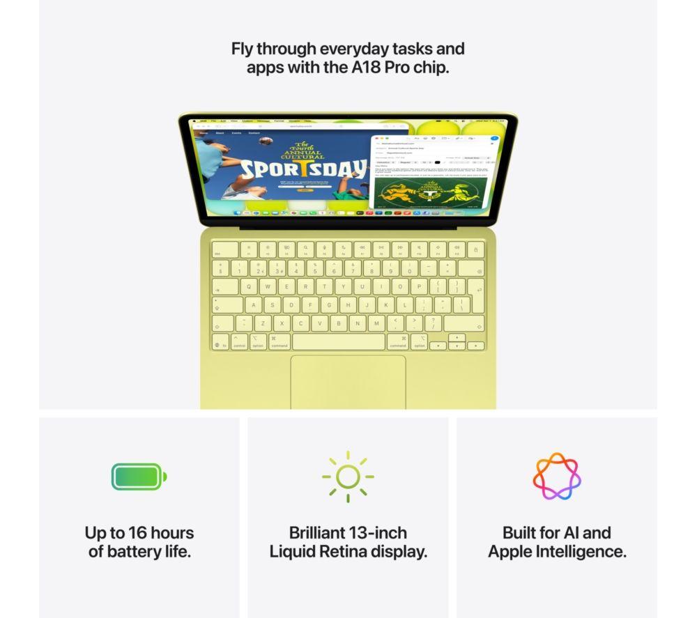 APPLE MacBook Neo 13" (2026) - A18 Pro, 256 GB SSD, Rosa