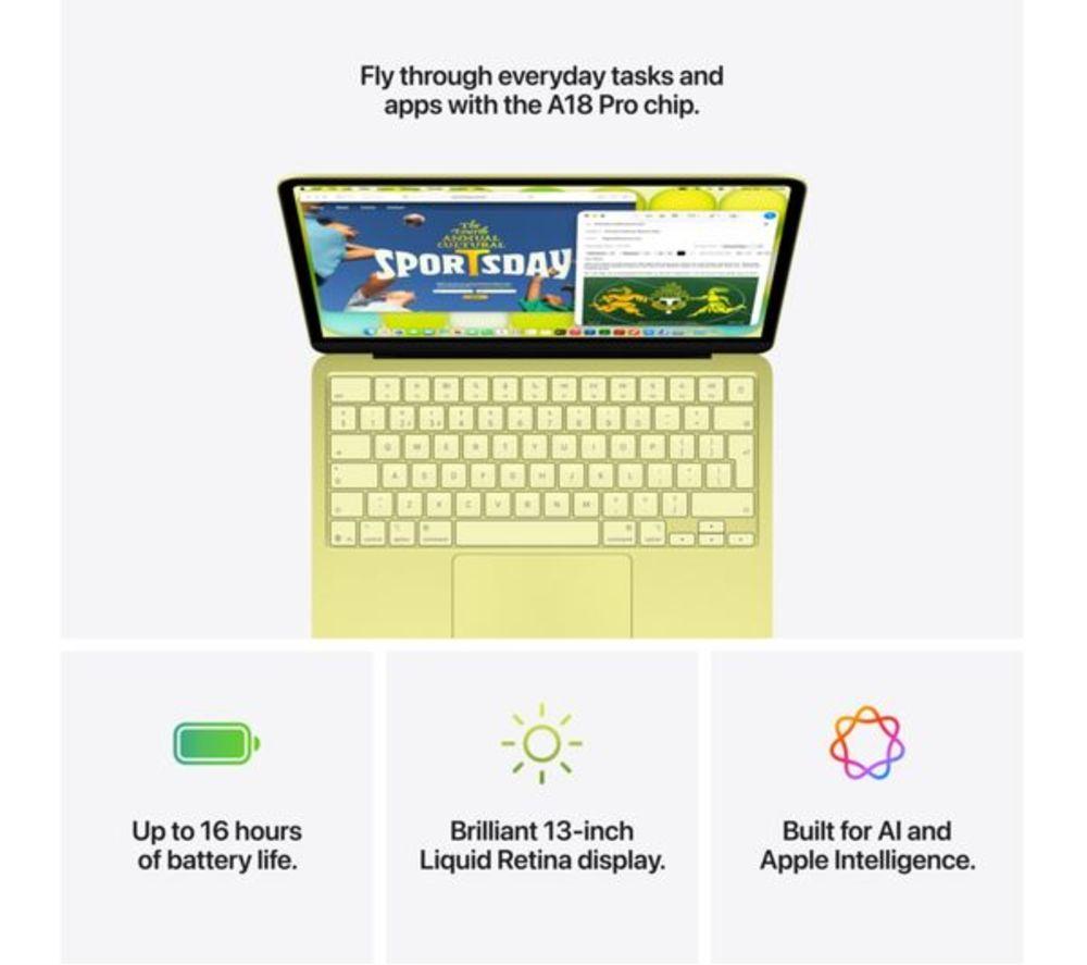 APPLE MacBook Neo 13" (2026) - A18 Pro, 512 GB SSD, Rosa
