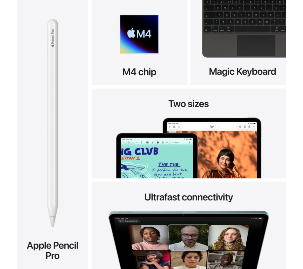 APPLE 11" iPad Air (2026) - 1 TB, Blue