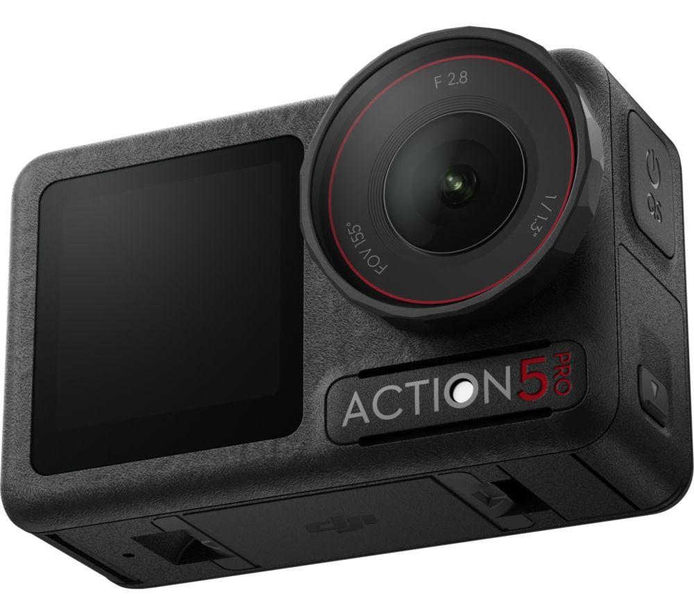 DJI Osmo Action 5 Pro 4K Ultra HD Action Camera Advanced Combo - Black