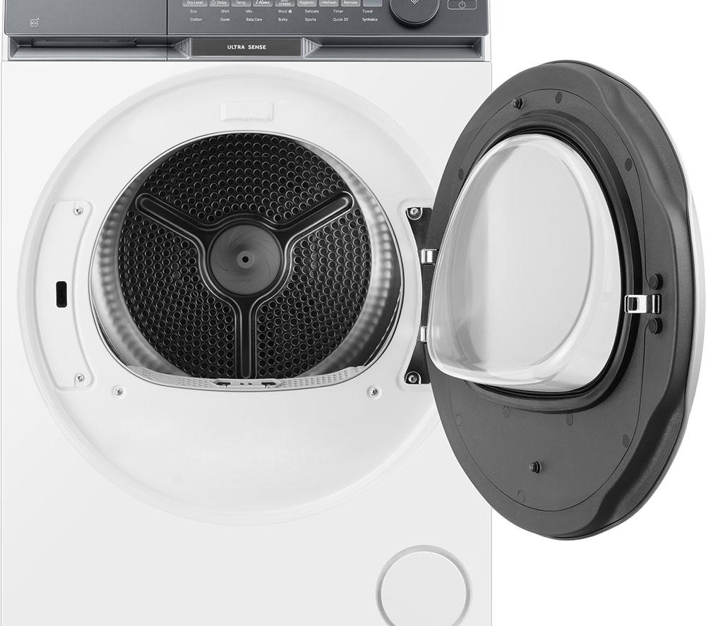 HAIER X Series 9 HAE HD90-CQ387U1-UK WiFi-enabled 9 kg Heat Pump Tumble Dryer - White