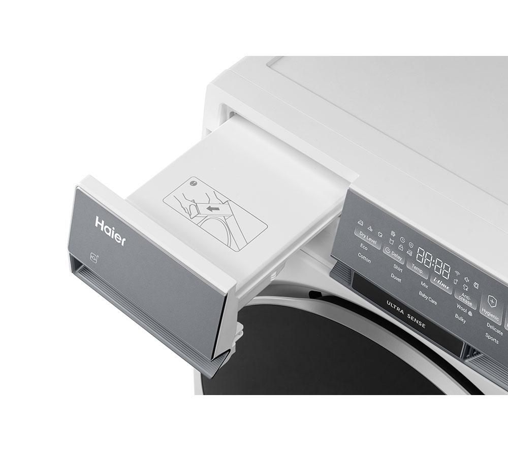 HAIER X Series 9 HAE HD90-CQ387U1-UK WiFi-enabled 9 kg Heat Pump Tumble Dryer - White