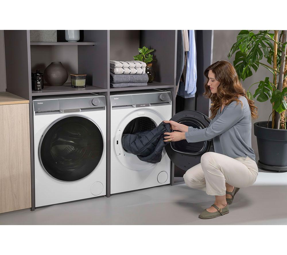 HAIER X Series 9 HAE HD90-CQ387U1-UK WiFi-enabled 9 kg Heat Pump Tumble Dryer - White