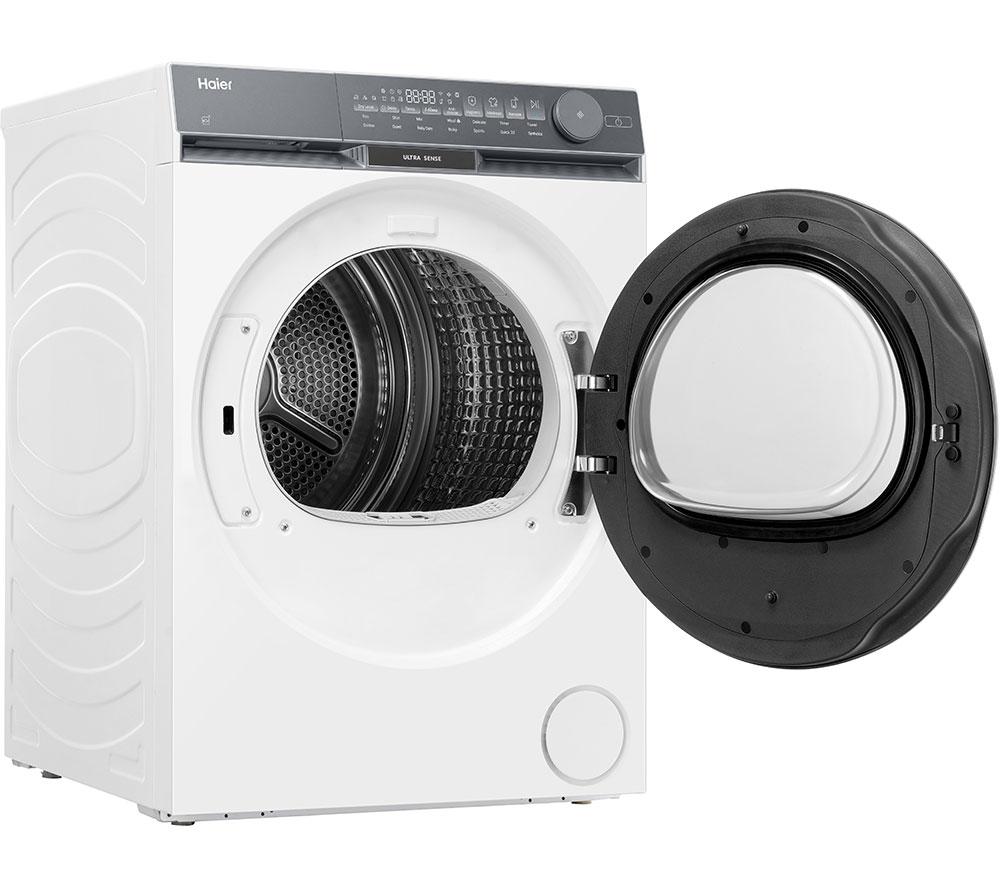 HAIER X Series 9 HAE HD90-CQ387U1-UK WiFi-enabled 9 kg Heat Pump Tumble Dryer - White