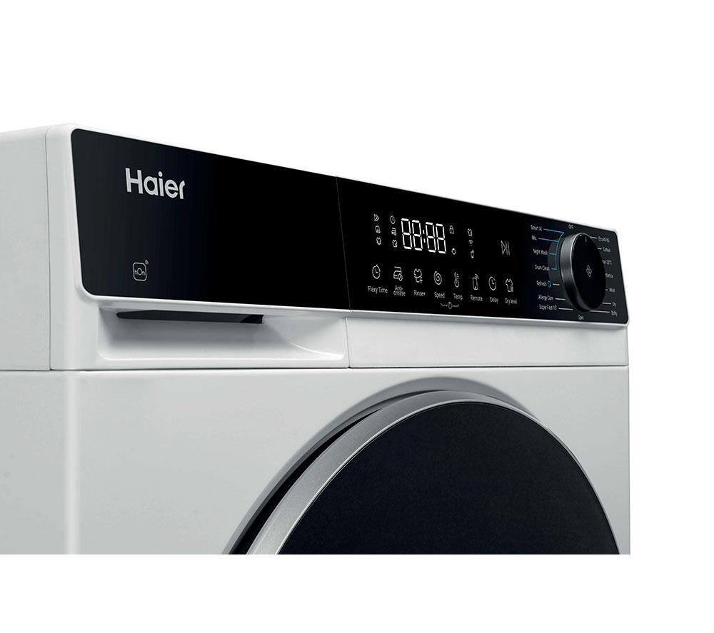 HAIER X Series 5 HWD120BP14357UUK WiFi-enabled 12 kg Washer Dryer - White