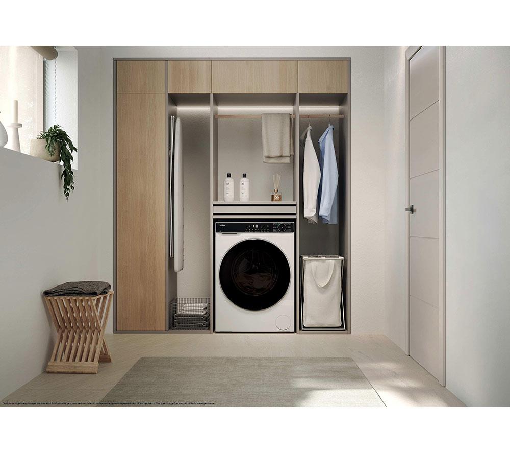 HAIER X Series 5 HWD120BP14357UUK WiFi-enabled 12 kg Washer Dryer - White