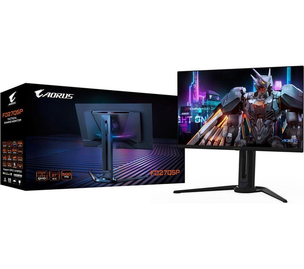 GIGABYTE AORUS FO27Q5P EK Quad HD 27" QD-OLED Gaming Monitor - Black