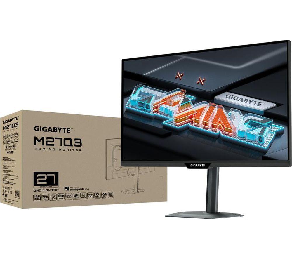 GIGABYTE M27Q3 EK Quad HD 27" LED Gaming-Monitor - Schwarz