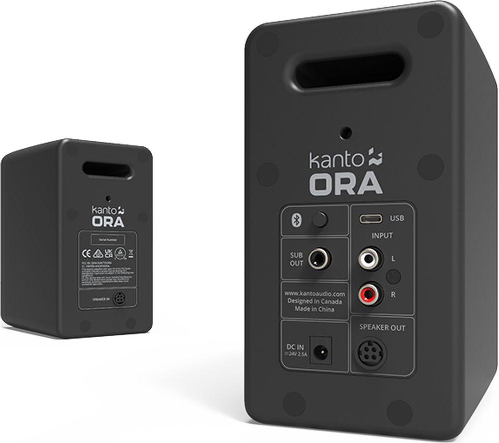 Altavoz Bluetooth KANTO AUDIO ORA - Negro Mate