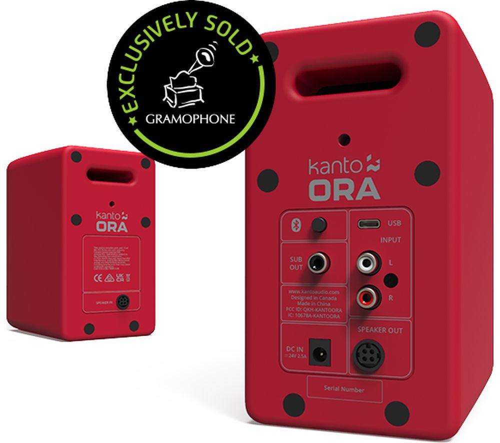 KANTO AUDIO ORA Bluetooth Speaker - Matte Red