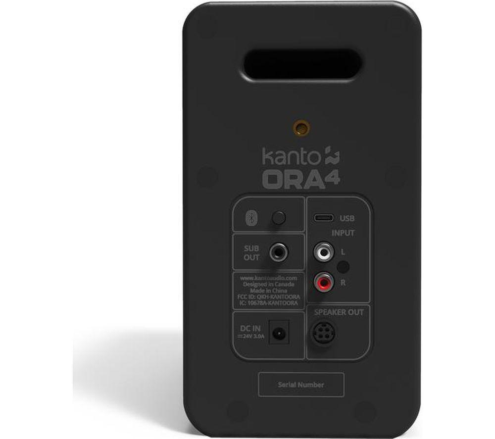 Altavoz Bluetooth KANTO AUDIO ORA 4 - Negro mate